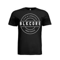 BLKCORE It’s a Lifestyle circle badge graphic T-shirt with Unbothered message